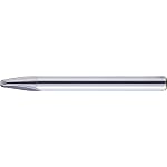Carbide Straight Blade Tapered Ball End Mill, 2 Flute